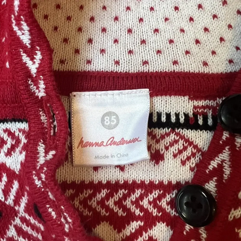 Hanna Andersson Hooded Sweater Romper
